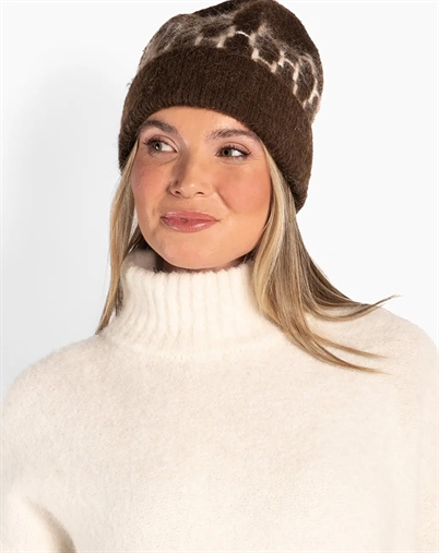 Hést - Gera Beanie - Dark Earth